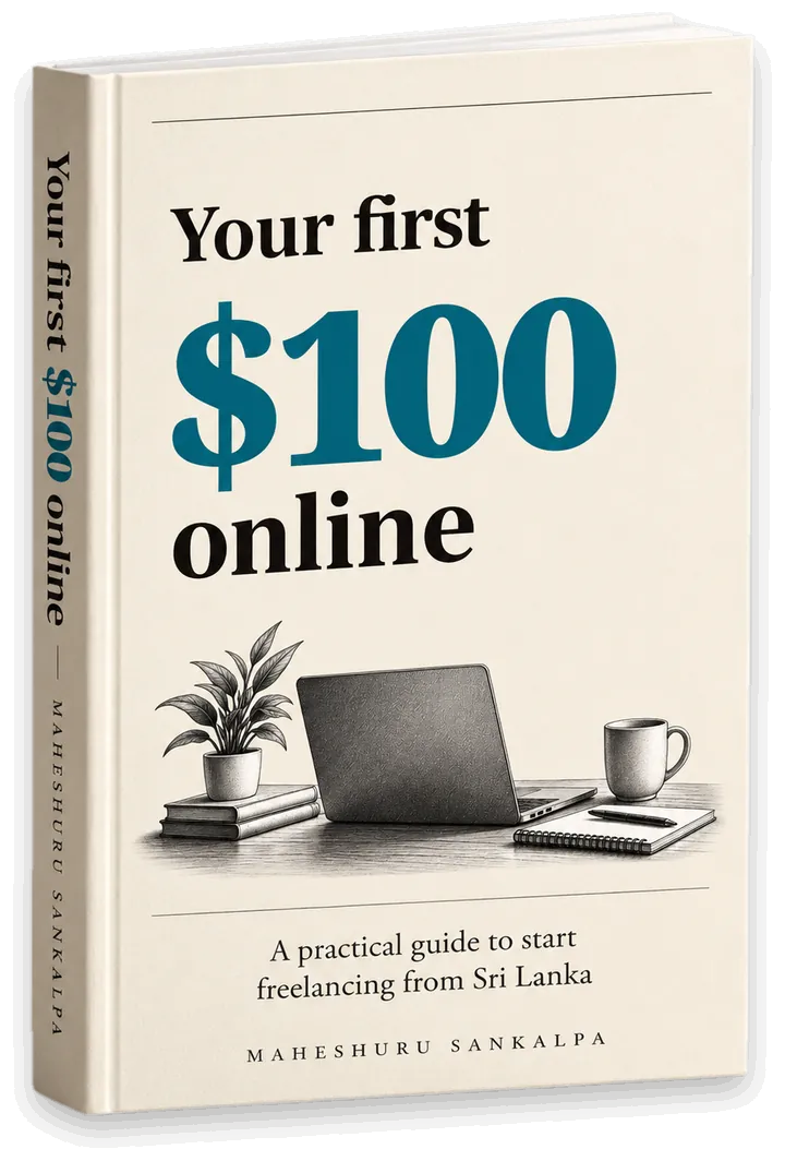 Cover of Your first $100 online